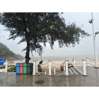 溪涌之行，6月風(fēng)雨擋不住激埃特的熱情
